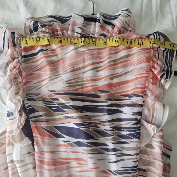 Teeze Me Multicolor Ruffle Dress - Picture 8 of 8